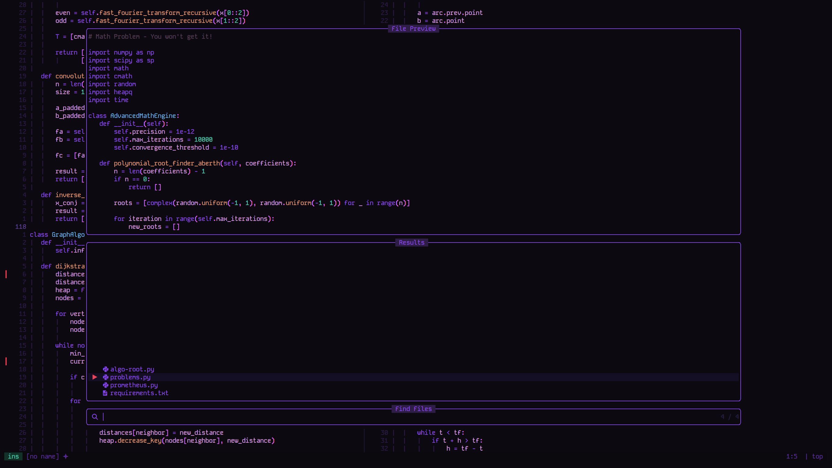 Grape Variant in Neovim (ft. Telescope)