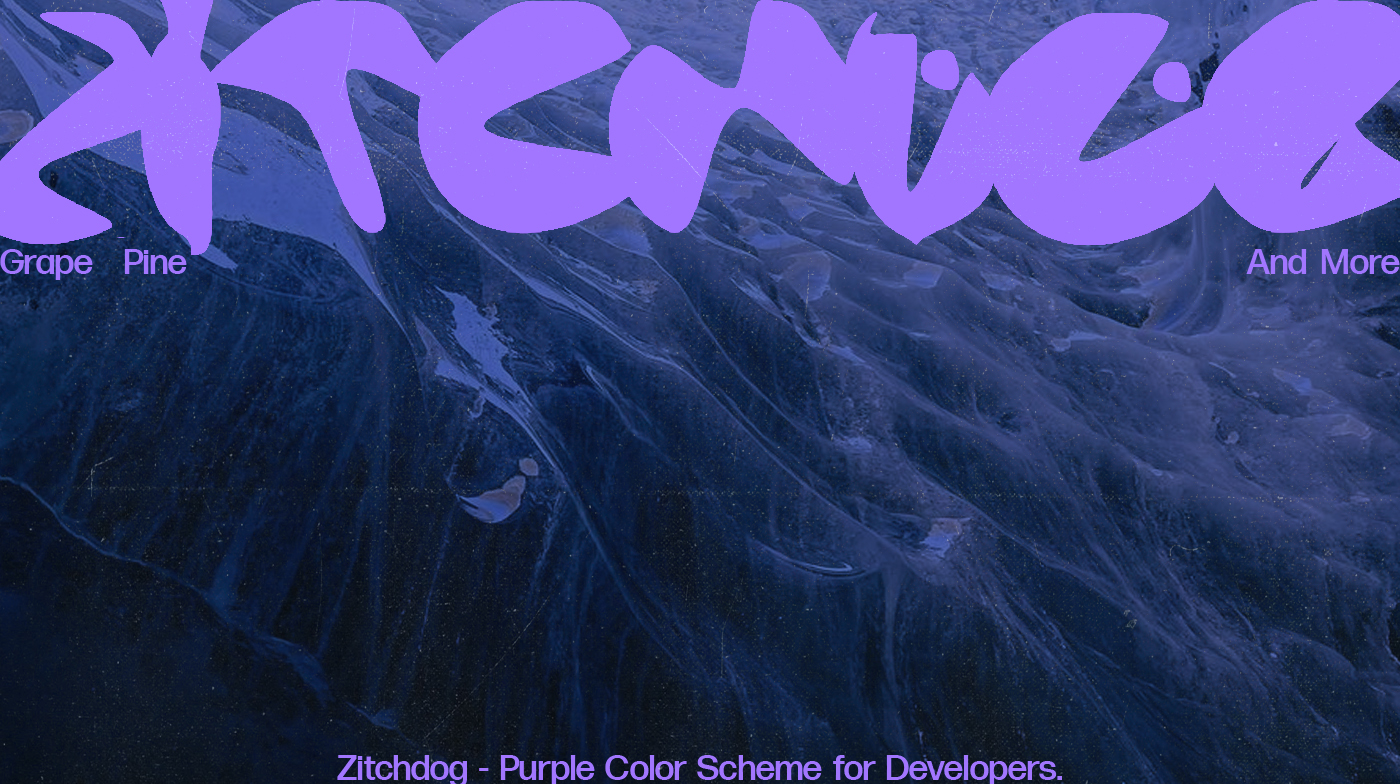 Zitchdog - Purple Color Scheme